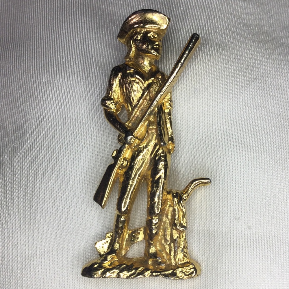 Vintage Minuteman Soldier by Cinerama Cranston RI